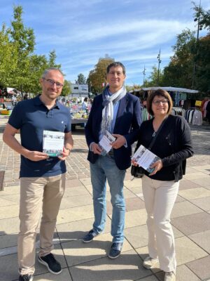 Cap sur les Municipales 2026 Ville de Fontenay-aux-Roses - présence au marché 6 septembre 2025 - Gilles Mergy (4)