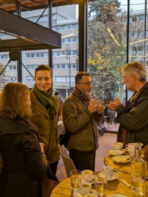 Matinée d’échanges au Marché Pérsentation Application Mobile (1)